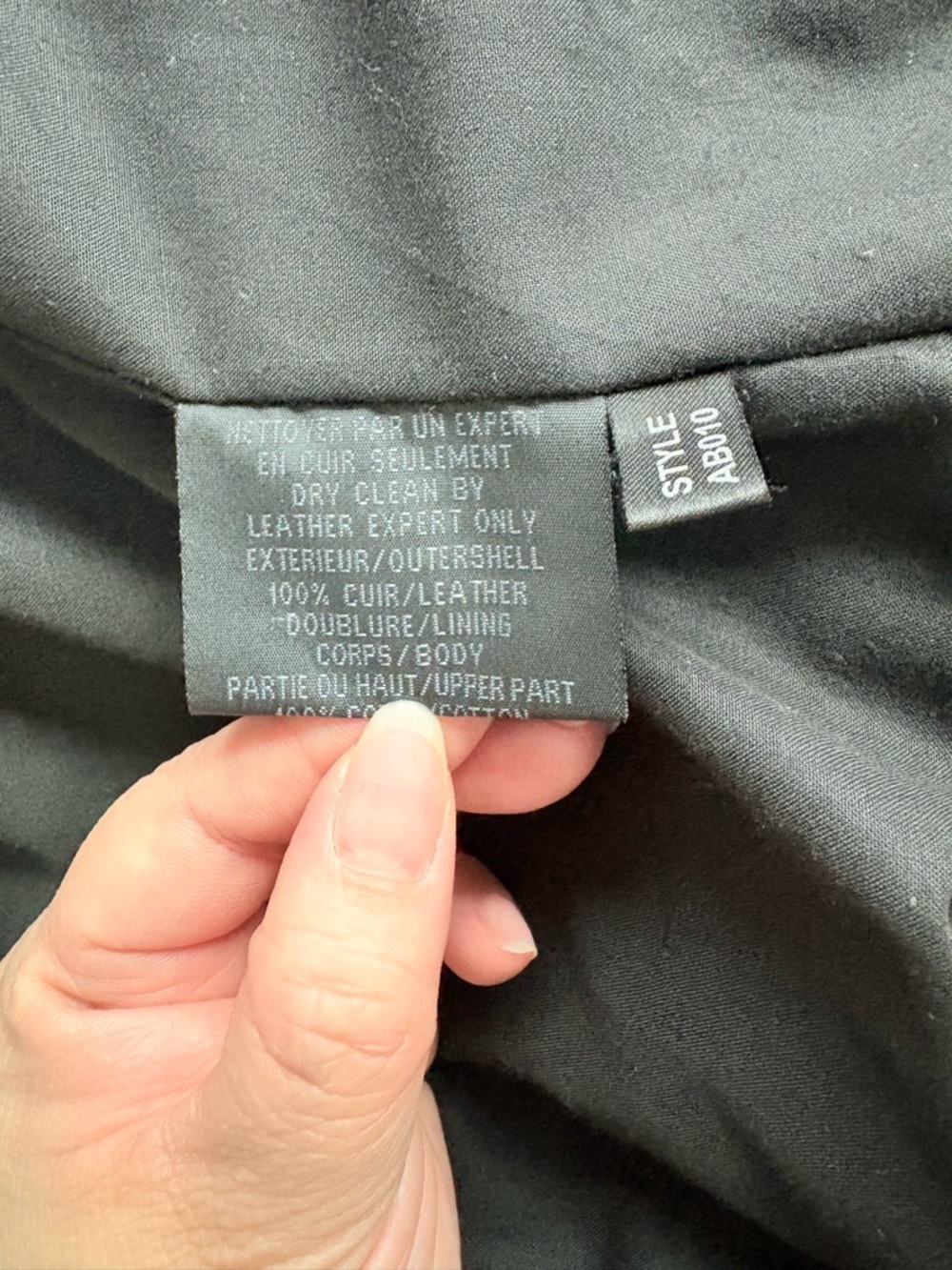 Bod & Christensen Black Leather Jacket - Picture 6 of 9